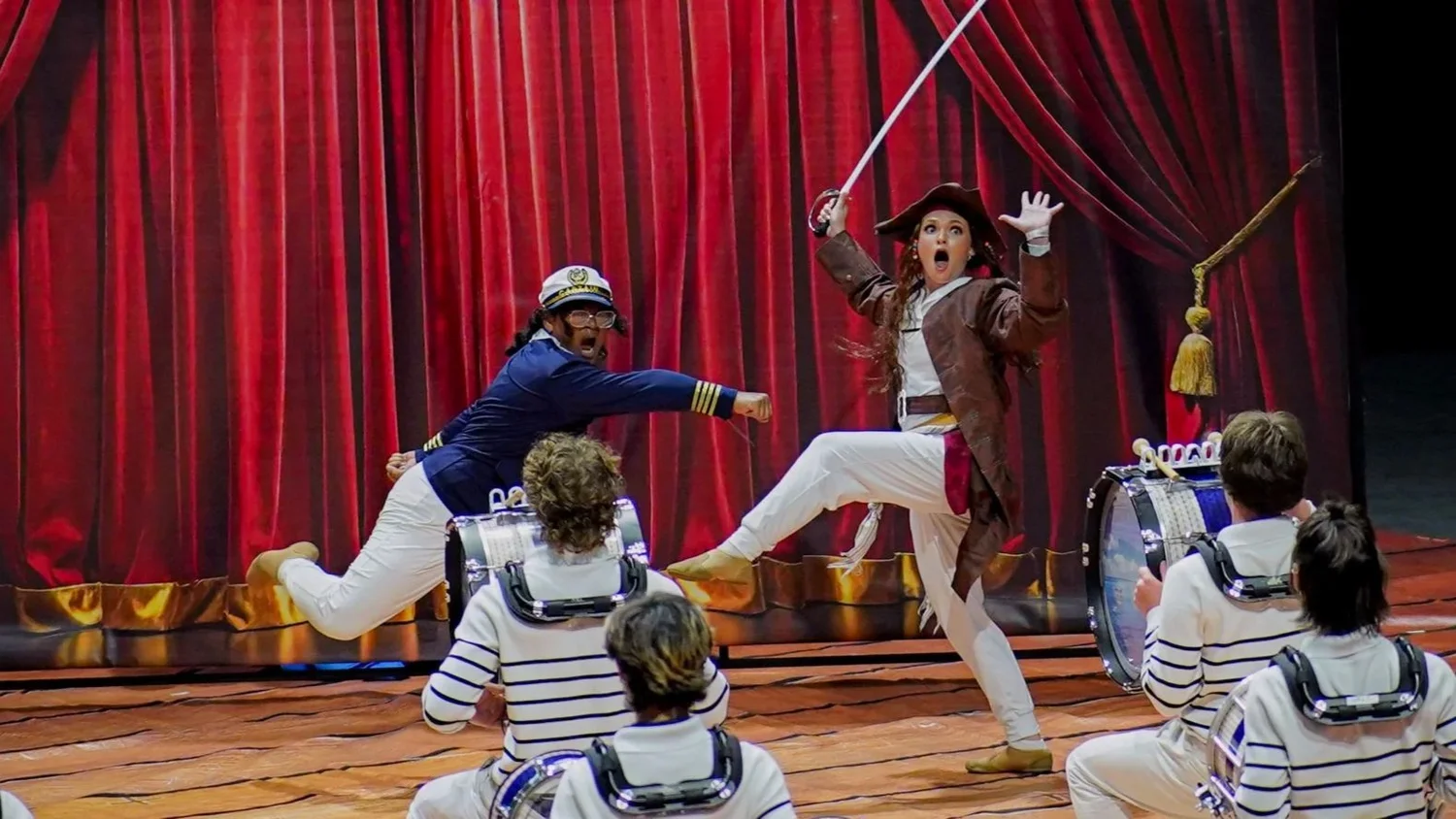 Paradigm Percussion performing its 2026 production, We're on a Boat!